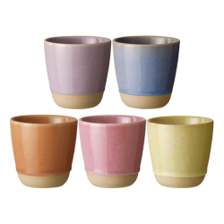 Aida RAW Colour Krus 30 cl 5 Stk Mix