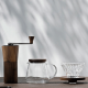 Hario V60-02 Glas Dripper Valnøddetræ 2 Kop.
