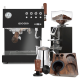 Ascaso Steel Duo Plus Black Espressomaskine Inkl. Eureka Mignon Libra 55 Chrome/Mat Sort Espressokværn & Baristaudstyr