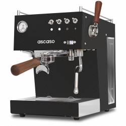 Ascaso Steel Duo Plus Black Espressomaskine Inkl. Mahlkönig E64 WS Espressokværn Sort & Baristaudstyr