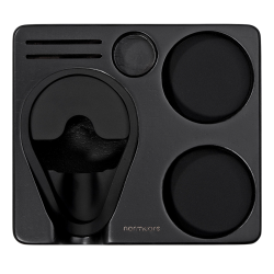 Normcore Kompakt Tamper Station Sort Egetræ 58 mm