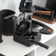 Normcore Kompakt Espresso Tamper Station Sort Asketræ 58 mm