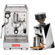 La Pavoni Mini Cellini LPSMCS01EU Espressomaskine Inkl. Eureka Mignon Zero 65 Speedy Chrome Espressokværn