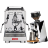 La Pavoni New Botticelli Specialty LPSBSS03NO Espressomaskine Inkl. Eureka Mignon Zero 65 Speedy Chrome Espressokværn