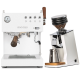 Ascaso Steel Duo PID White Espressomaskine Inkl. Eureka Mignon Zero 65 Speedy Hvid Espressokværn