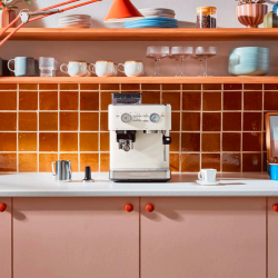 KitchenAid Semiautomatisk Espressomaskine Inkl. Kværn Porcelænshvid
