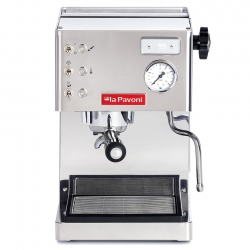 La Pavoni Casa Bar PID Stål LPMCBS02EU Espressomaskine