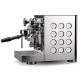Rocket Appartamento TCA Stål/hvid Espressomaskine Inkl. Eureka Mignon Zero 65 Speedy Hvid Espressokværn