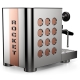 Rocket Appartamento TCA Stål/kobber Espressomaskine Inkl. Eureka Mignon Zero 65 Speedy Chrome Espressokværn