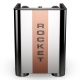Rocket Appartamento TCA Stål/kobber Espressomaskine Inkl. Eureka Mignon Zero 65 Speedy Chrome Espressokværn