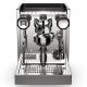 Rocket Appartamento TCA Stål/kobber Espressomaskine Inkl. Eureka Mignon Zero 65 Speedy Chrome Espressokværn