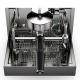 Rocket Appartamento TCA Stål/sort Espressomaskine Inkl. Eureka Mignon Zero 65 Speedy Mat Sort Espressokværn