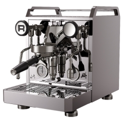 Rocket Mozzafiato Fast R Stål Espressomaskine Inkl. Eureka Atom W 65 Casa Mat Sort Espressokværn