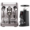 Rocket Mozzafiato Fast R Stål Espressomaskine Inkl. Eureka Atom W 65 Casa Mat Sort Espressokværn