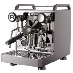 Rocket Mozzafiato Fast V Stål Espressomaskine Inkl. Eureka Atom W 65 Casa Mat Sort Espressokværn