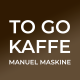 To Go Kaffe Manuel Maskine