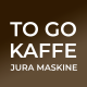 To Go Kaffe på Jura Espressomaskine