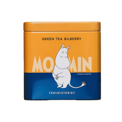 Moomin Green Tea Bilberry - Løs grøn te 100 g