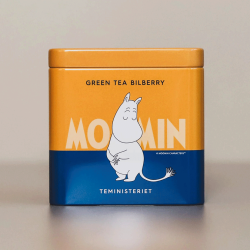 Moomin Green Tea Bilberry - Løs grøn te 100 g