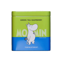 Moomin Green Tea Raspberry - Løs grøn te 100 g