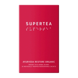 Supertea Ayurveda Restore Økologisk Tebreve 20 stk