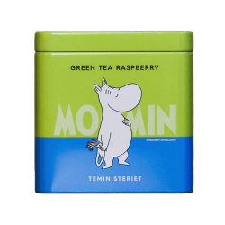 Moomin Green Tea Raspberry - Løs grøn te 100 g