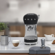 Smeg ECF02BLEU Espressomaskine Sort Inkl. Smeg CGF11BLEU Kaffekværn Sort