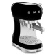 Smeg ECF02BLEU Espressomaskine Sort Inkl. Smeg CGF11BLEU Kaffekværn Sort
