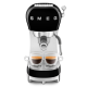 Smeg ECF02BLEU Espressomaskine Sort Inkl. Smeg CGF11BLEU Kaffekværn Sort