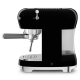 Smeg ECF02BLEU Espressomaskine Sort Inkl. Smeg CGF11BLEU Kaffekværn Sort