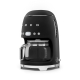 Smeg DCF02BLMEU Drip Kaffemaskine Mat Sort