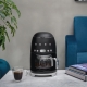 Smeg DCF02BLMEU Drip Kaffemaskine Mat Sort