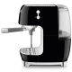 Smeg ECF03BLEU Manuel Espressomaskine Sort
