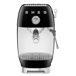 Smeg ECF03BLEU Manuel Espressomaskine Sort