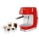 Smeg ECF03RDEU Manuel Espressomaskine Rød