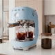 Smeg ECF03PBEU Manuel Espressomaskine Pastelblå