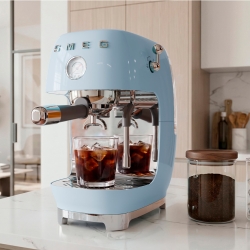 Smeg ECF03PBEU Manuel Espressomaskine Pastelblå