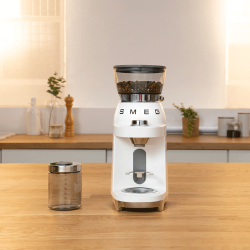 Smeg CGF03WHEU Kaffekværn Hvid