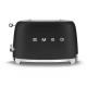 Smeg TSF01BLMEU Brødrister Mat Sort