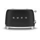 Smeg TSF01BLMEU Brødrister Mat Sort