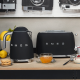 Smeg TSF01BLMEU Brødrister Mat Sort