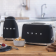 Smeg TSF01BLMEU Brødrister Mat Sort