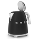 Smeg KLF03BLMEU Elkedel 1,7 L Mat Sort
