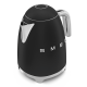 Smeg KLF03BLMEU Elkedel 1,7 L Mat Sort