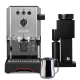 Gaggia Classic UP Stål Espressomaskine Inkl. Timemore Bricks Kværn 01S & Mælkekande 0,35L
