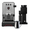 Gaggia Classic UP Stål Espressomaskine Inkl. Timemore Bricks Kværn 01S & Mælkekande 0,35L