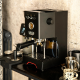 Gaggia Classic UP Sort Espressomaskine Inkl. Timemore Bricks Kværn 01S & Mælkekande 0,35L