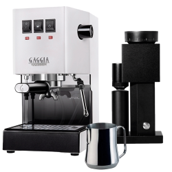 Gaggia Classic E24 Hvid Espressomaskine