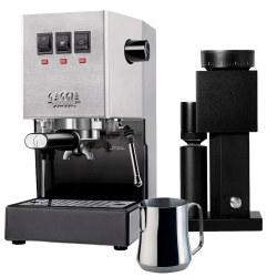 Gaggia Classic E24 Stål Espressomaskine