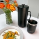 Scanpan Termo 8 Kop.  Stempelkande Black Inkl. Scanpan Termokrus 0,28 L Black